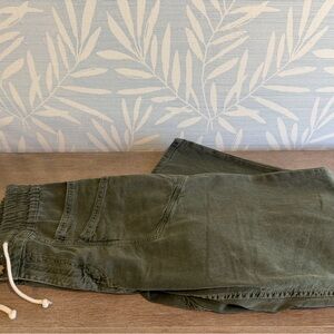 Olive Green Casual Pant Jeans